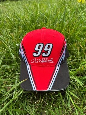 Vintage Carl Edwards Nascar Hat / Velcro / Chase Authentics